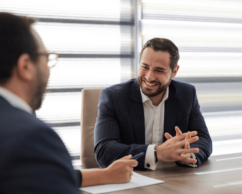 Clivert Vella, Assistant Tax Manager at A2CO during a meeting.