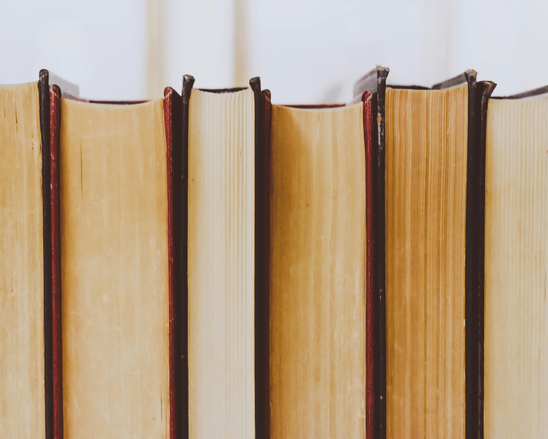 Books next to each other